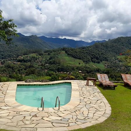 Villa Casa Alpina Com Vista Panoramica De Lumiar Nova Friburgo Exterior foto